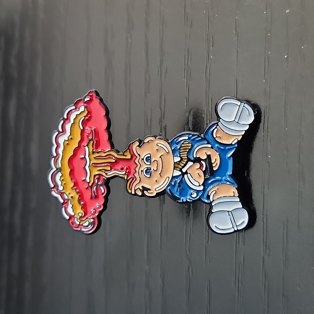 Retro Garbage Pail Kids Enamel Pin